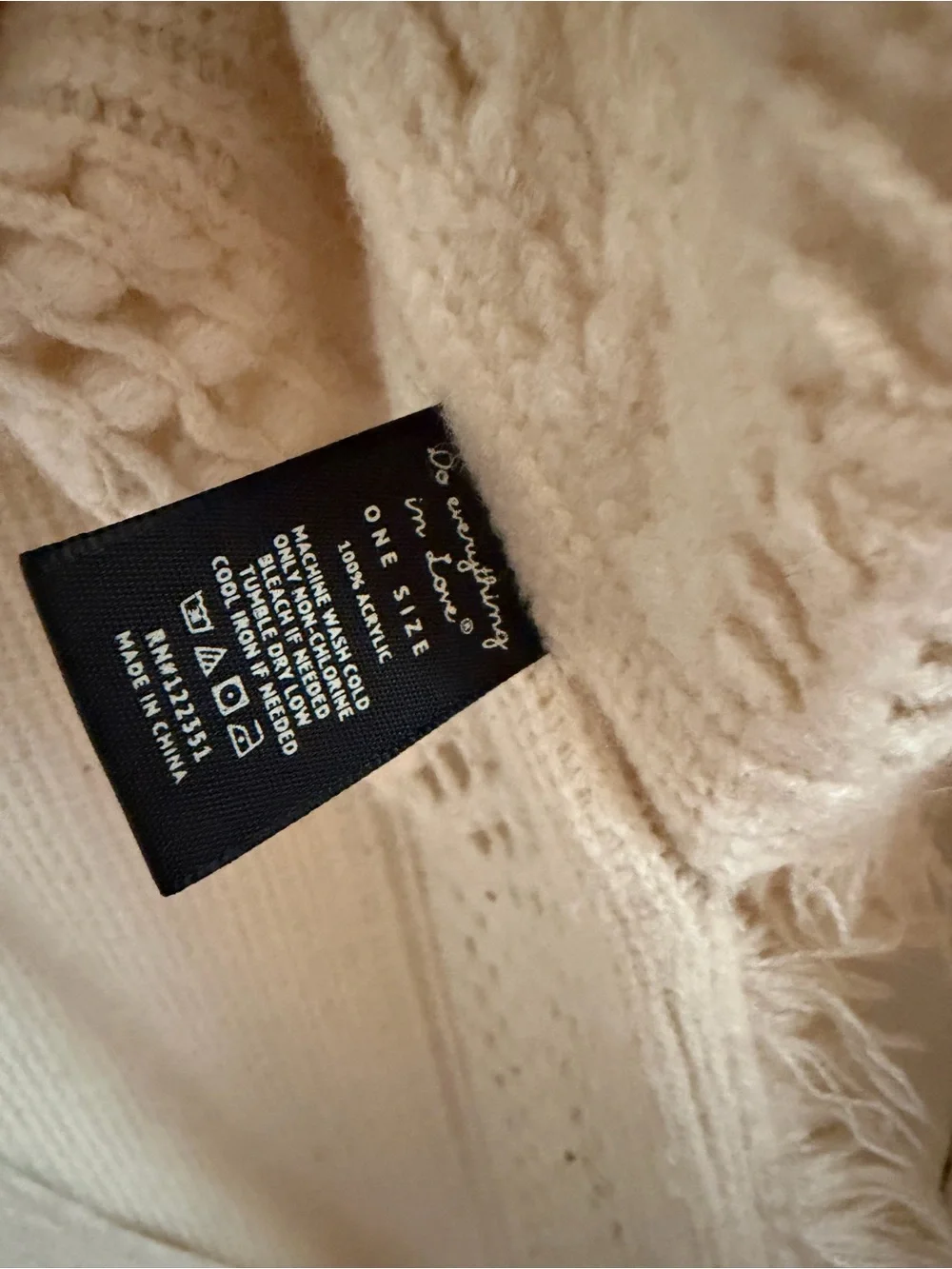 Do everything in love soft cream